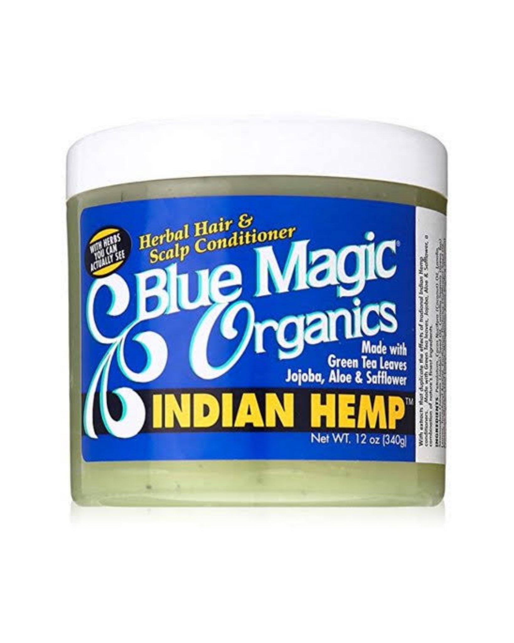 Blue Magic Organic Indian Hemp 12Oz Intlcosmetic