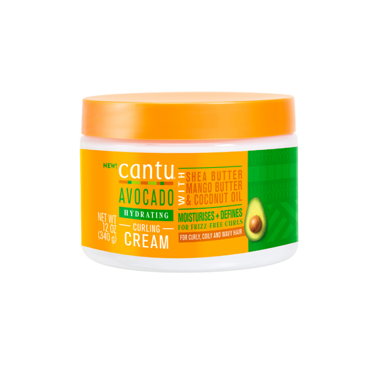 Cantu Avocado Hydrating Curling Cream 12oz Intlcosmetic