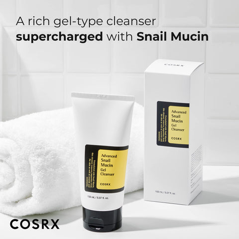 Cosrx Advanced Snail Mucin Gel Cleanser 150 Ml Intlcosmetic