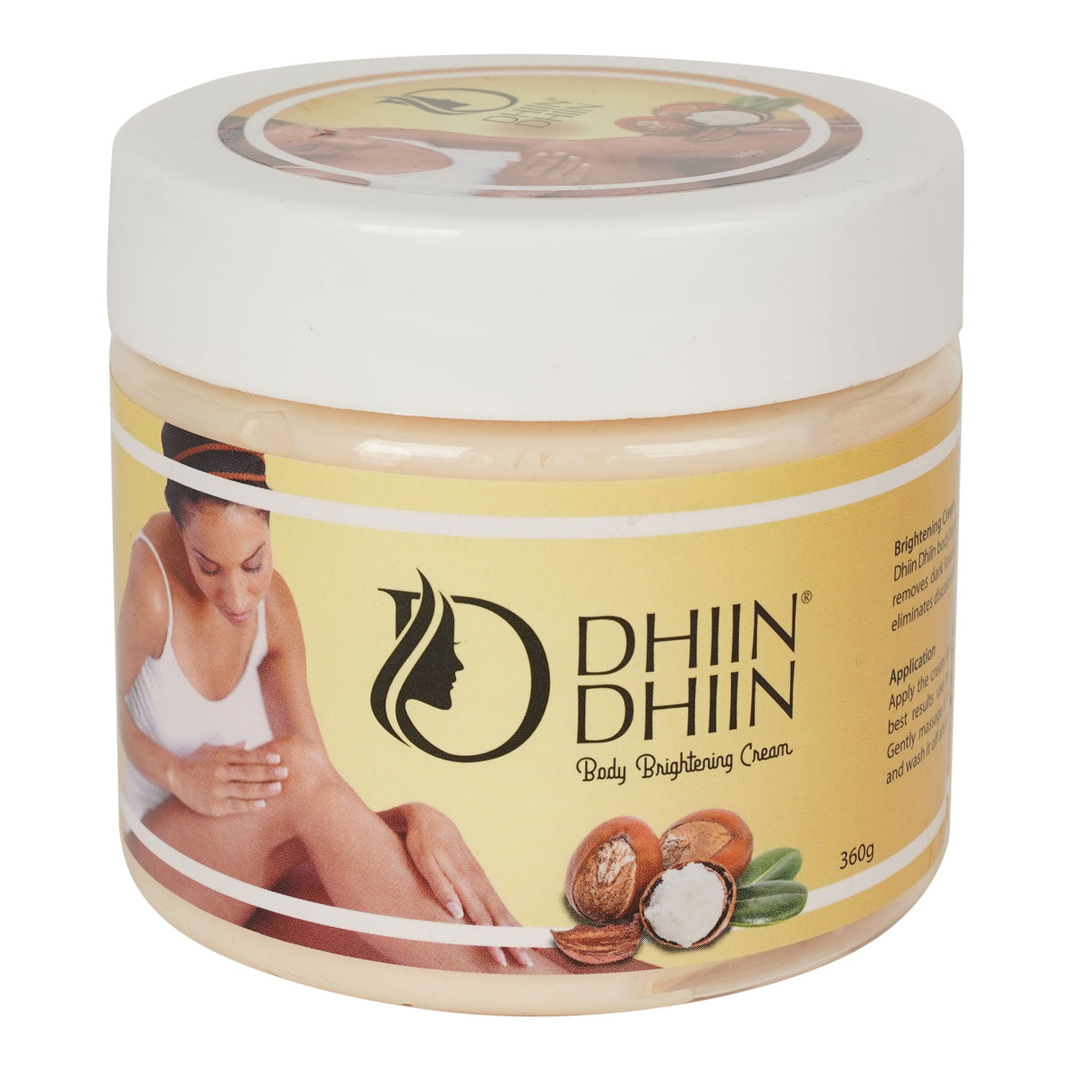Dhiin Dhiin Body Brightening Cream 360g Intlcosmetic