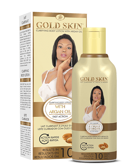GOLD SKIN Clarifying Body Lotion With Argan Oil 450ml Intlcosmetic