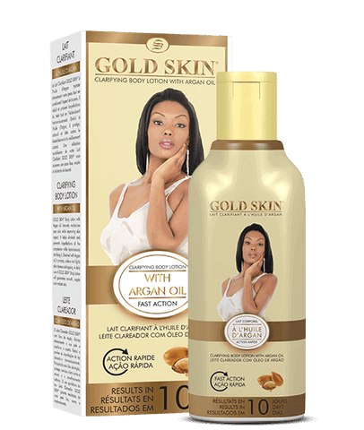 GOLD SKIN Clarifying Body Lotion With Argan Oil 450ml Intlcosmetic