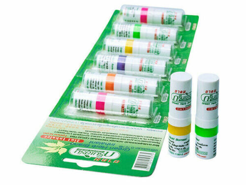 Green Herb Inhalant 2in1 Relief of Nasal Congestion 6pcs Intlcosmetic