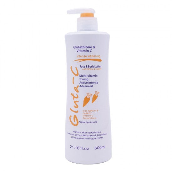 Gulata C Glutathione & Vitamin C Intense Whitening Face & Body Lotion 600 Ml Intlcosmetic