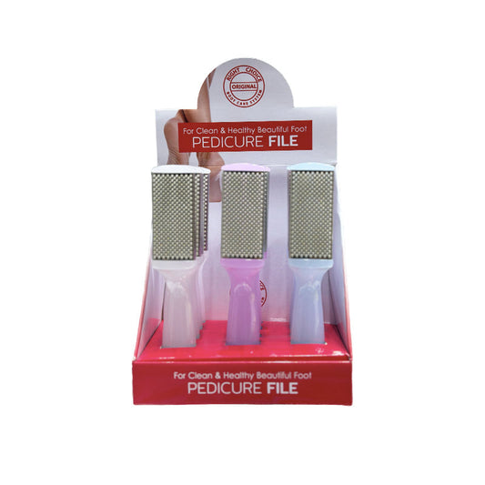 Right Choice Pedicure Foot File 12pcs Intlcosmetic