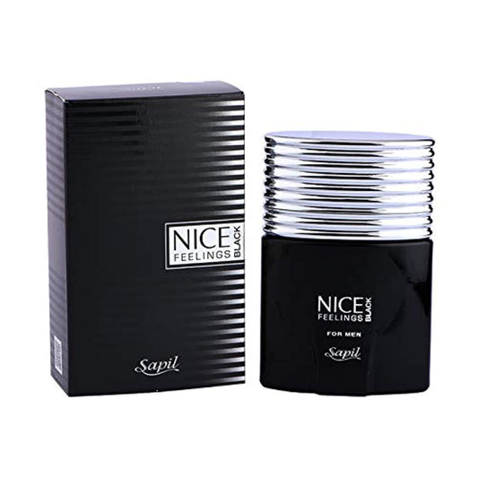 Sapil Nice Feelings Black EDT For Men 75ml Intlcosmetic