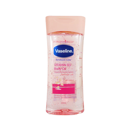 Vaseline Intensive Care Vitaminb3 Body Oil 200ML Intlcosmetic