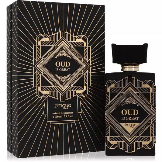 Zimaya Oud Is Great Extrait De Parfum 100Ml (Unisex) Intlcosmetic